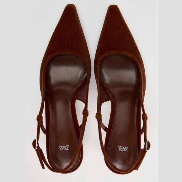 RARE!!! ZARA Heeled Slingbacks NWT LAST ONE!!! - Picture 14 of 15